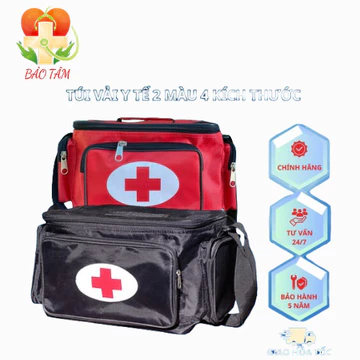Túi Cứu Thương - Túi Y Tế Theo Chuẩn Bộ Y Tế - Chất Liệu Vải Bền , Đẹp, Đủ Kích Thước,Phù Hợp Cho Gia Đình