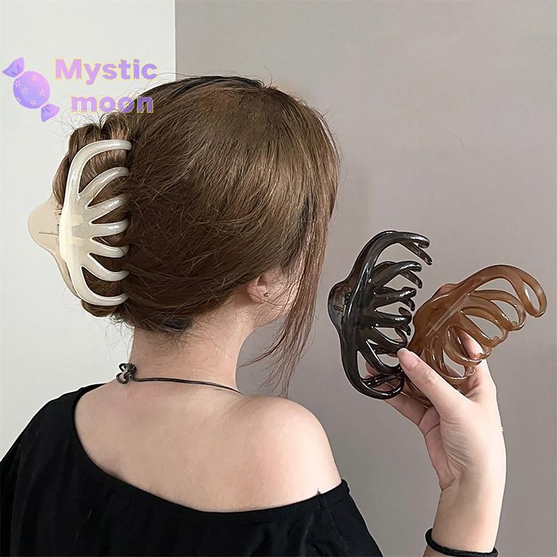[Mystic] Vuốt Tóc Đơn Giản Ngọt Ngào Cho Nữ Cô Gái Kẹp Đa Năng Phụ Kiện Tóc Thời Trang Vintage Tính Khí Móng Vuốt Tóc Quà Tặng [Mới]