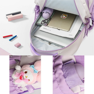 YT2 Sanrio Pochacco Kuromi Ba Lô Dung Tích Lớn In Nhẹ Thời Trang Nữ Hoạt Hình Túi Đi Học TY2