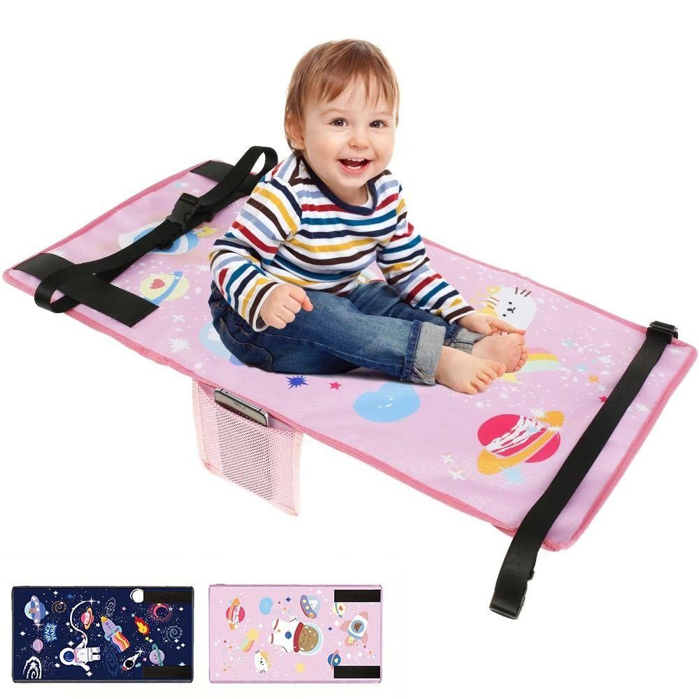 Giường Bàn Đạp Bé HOBBYIN, Giường Máy Bay Hoạt Hình Dễ Thương, Du Lịch Trẻ Em Di Động Chân Còn Lại Trẻ Em
