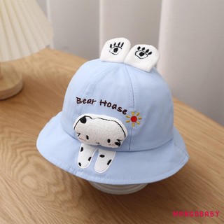 MG-Infant Bé Trai Bé Gái Mũ Ngư Dân 3D Hoạt Hình Sang Trọng Động Vật Gấu / Chó / Hổ / Thỏ Vành Rộng Chống Nắng Mũ Chống Nắng Lưu Vực Mũ