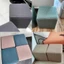 Vỏ đôn vuông nhung gân DECOR HOME SH, bọc đôn sofa vải nỉ nhung gân dày dặn mềm mại