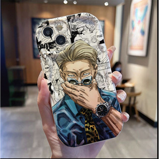 Ốp Lưng Cho OPPO A79 A2 A3 PRO 5G A38 A18 A16 A16S A17 A96 A76 A72 A53 A31 A5 A9 2020 A54 A57 A58 2022 F11 F9 Realme 12 Plus Anime Hoạt Hình Jujutsu Kaisen Gojo Satoru Ốp Điện Thoại