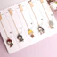 SY Demon Slayer Kamado Tanjirou Metal Anime Bookmark Chain Lễ Tốt Nghiệp Mùa Quà Tặng Cho Bạn Bè Quà Lưu Niệm