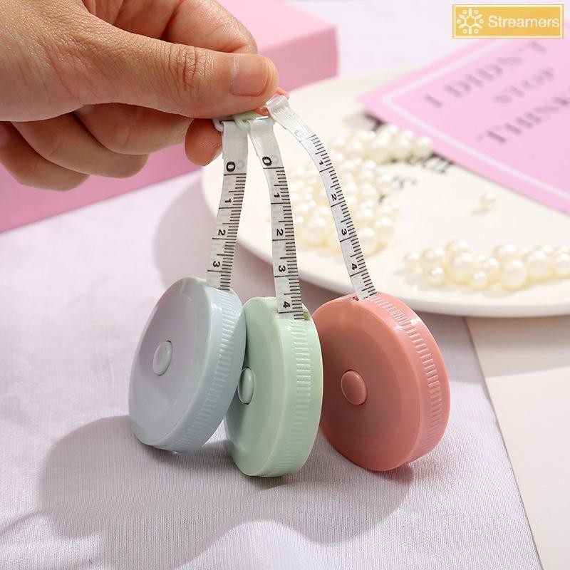 Streamers 1.5M Mềm Băng Đo Văn Phòng Phẩm Cân Đôi Cơ Thể May Linh Hoạt Thước Đo Cho Dụng Cụ Đo May May Thủ Công Mới