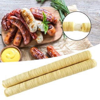 26mm Ăn được - Xúc xích Collagen / Vỏ Longganisa 14 mét Vỏ xúc xích lợn khô antirtvn