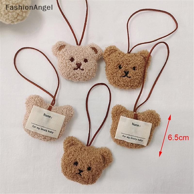 FashionAngel 1Pc Sang Trọng Gấu Móc Khóa Pompom Xe Nữ Cô Gái Túi Mặt Dây Chuyền Móc Khóa Trang Sức VN