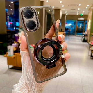 Ốp Điện Thoại Cho POCO M7 5G M7 Pro 5G 4G 2025 CD Nhẫn Đứng Vỏ Điện Thoại Bảo Vệ Ống Kính Ốp Lưng