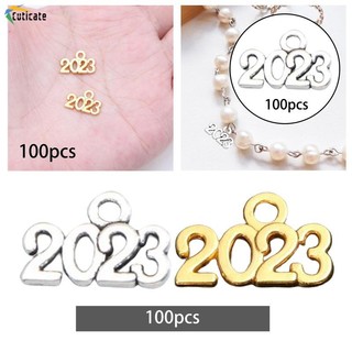 Cuticate 100 Miếng Mini 2023 Quyến Rũ Trang Sức Làm Phụ Kiện Quyến Rũ Cho Vòng Tay Vòng Cổ