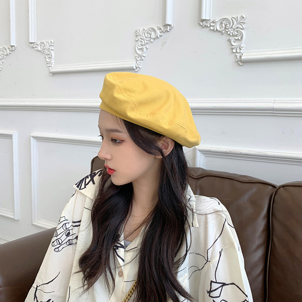 Mũ Newsboy màu trơn cho phụ nữ, chống phai màu, thoáng khí và điều chỉnh được - quà tặng lý tưởng cho bạn bè và gia đình