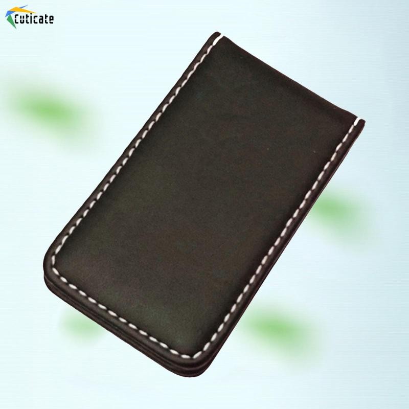 Kẹp tiền bằng da PU Kẹp đựng tiền chuyên nghiệp Kẹp đựng thẻ cho nam nữ
