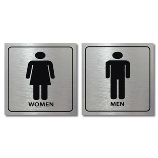 Biển chỉ dẫn lối đi toilet, Wc, nhà vệ sinh Nam nữ, bảng toilet WC nam nữ, bảng hướng dẫn nhà vệ sinh dán tường
