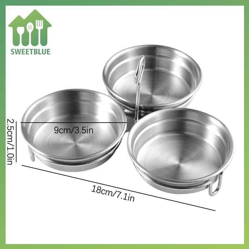 SWEET Thép không gỉ Trứng Săn Trộm Chảo Khuôn Trứng Hấp Trứng Hấp Khuôn Hoousehold Dụng Cụ Nấu Ăn Nhà Bếp Tiện Ích n