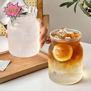 [PNPIA] Cốc Cà Phê Uốn Cốc Latte Thủy Tinh Gia Đình Drinkware Nước ép Sữa Cốc Đơn Giản Trong Suốt Chai Nước Thủy Tinh Cốc Cà Phê VN