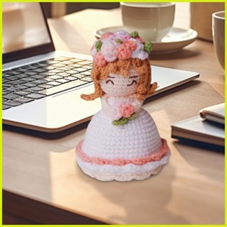 Móc Đồ Chơi Búp Bê Dệt Kim Dễ Thương Có Thể Đảo Ngược Bó Hoa Trang Trí Sợi Thủ Công Cho Lễ Phục Sinh Giáo Viên Sinh Nhật Nữ decfeyeth