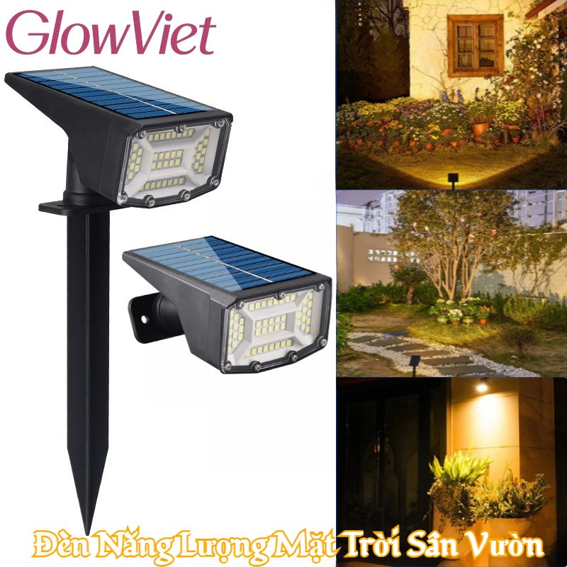 Đèn Năng Lượng Mặt Trời Sân Vườn, Đèn sân vườn, đèn led, Kchống nước, Thiết kế hiện đại