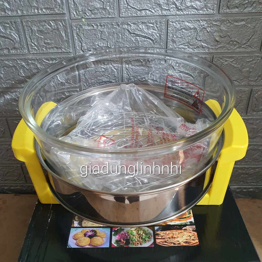 Thân/ Đầu Lò Nướng Thủy Tinh APECHOME, dùng được cho tất cả các lò nướng tròn trên thị trường