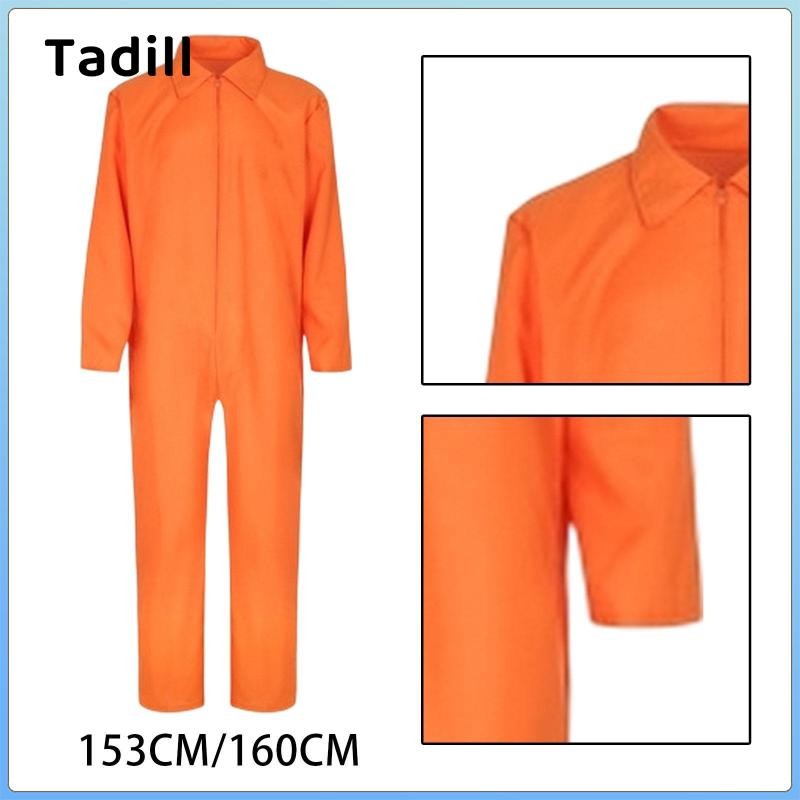 Trang phục tù nhân màu cam cho sự kiện biểu diễn sân khấu Halloween ngày lễ
