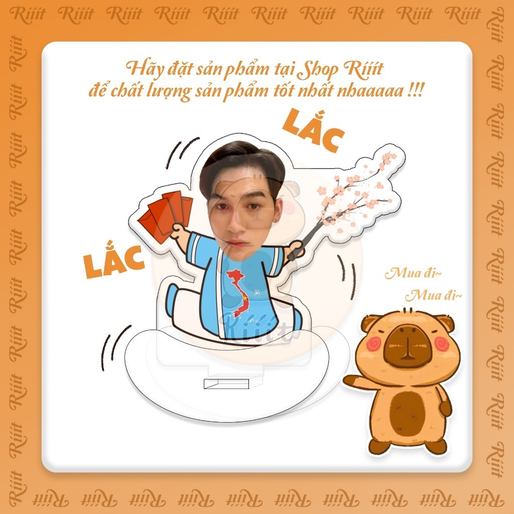 Standee lắc lư 30 Anh Trai ver TẾT ATSH chất liệu acrylic - Sango