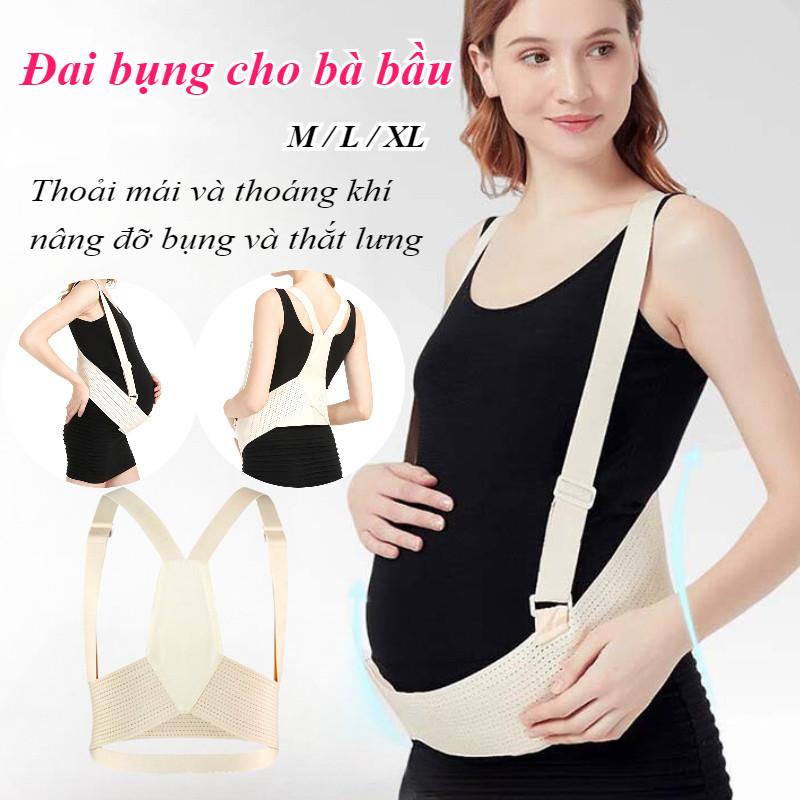 Đai đỡ bụng bầu,Đai Nâng Đỡ Bụng Bầu Co Giãn,Giảm Đau Lưng, Chống Rạn Bụng,chất vải co giãn siêu mềm Nhiều kích thước