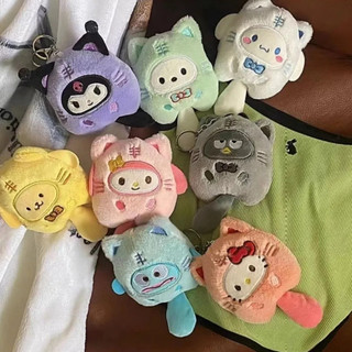 Hoạt Hình Hoạt Hình Sang Trọng Đồ Chơi Mặt Dây Chuyền Túi Mặt Dây Chuyền Lấy Máy Quà Tặng Dễ Thương Kuromi Móc Khóa Búp Bê