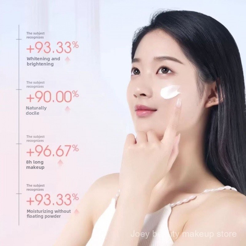 Kem che khuyết điểm Ell Natural Beauty cho phụ nữ, kem che khuyết điểm Ell cho khuôn mặt trần, kem cách ly cơ thể, làm sáng da tự nhiên cho cổ, trang điểm nude, sinh viên lười, tiệc tùng, kem che khuyết điểm cho nam giới