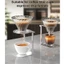Giá đỡ máy pha cà phê MONOSTYLE, Giá đỡ bộ lọc nhỏ giọt di động bằng hợp kim nhôm, Giá đỡ chắc chắn bền bỉ có thể gập lại