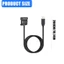 Btsg Góc Phải HDTV USB 2 0 Cáp Chiều Dài 2m Cho Thiết Bị Đầu Cuối Thanh Toán IPP3320
