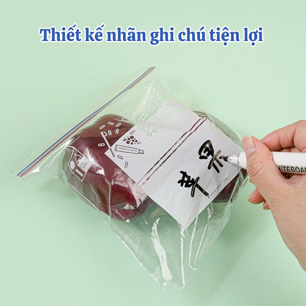 Combo 3 Hộp Túi Zip Đựng Thực Phẩm, Bảo Quản Đồ Ăn Đông Lạnh, Đồ Khô Tiện Lợi, Túi Bọc Thực Phẩm DINO