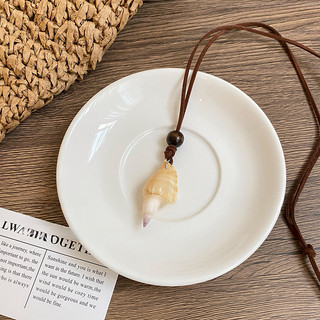Mùa hè đi biển kỳ nghỉ sò điệp mặt dây chuyền vòng cổ trang trí vòng cổ thời trang nữ