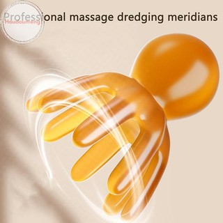 Hodou Nhựa Bạch Tuộc Lược Mát Xa Kinh Tuyến Cạo Da Đầu Massage Châm Cứu Spa Body Home Health Tool VN