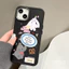 ibumpers Ốp Điện Thoại iPhone Họa Tiết Búp Bê Sang Trọng Hoạt Hình Hợp Thời Trang Cho IPhone 16 15 14 12 13 11 Pro Max IP 7 8 Plus X XS XR Ốp Lưng Silicon Mềm Sang Chảnh Mạ Điện Chống Sốc