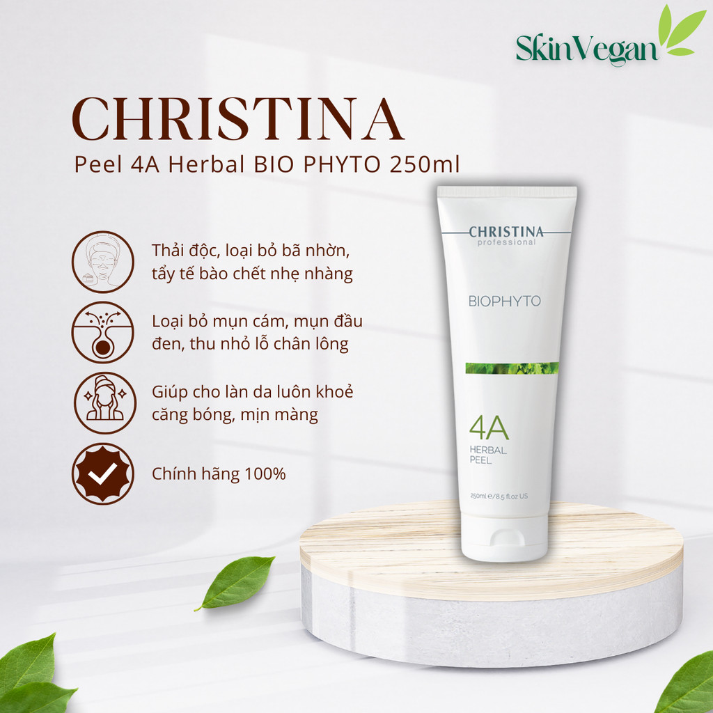 PEEL 4A HERBAL CHRISTINA BIOPHYTO Làm Sạch Sâu Bằng T hảo Dược 