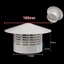 Mũ mưa thông gió YRBWD, Vỏ bảo vệ ống bếp PVC 75-200mm, Ống xả bền ngoài Hệ thống thông gió lỗ thông hơi
