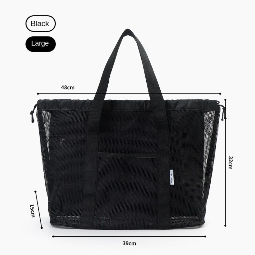 Túi xách FEDAOG, Túi rửa lưới di động dung tích lớn, Túi đựng đồ bơi lưới Unisex