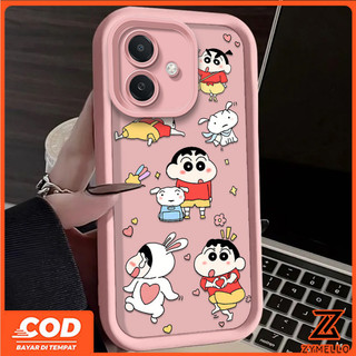 Ốp cho realme Note 60 realme Note 50 realme C75 C65 C67 C61 C55 C53 C51 Ốp điện thoại TPU chống sốc Crayon Shin-chan dễ thương