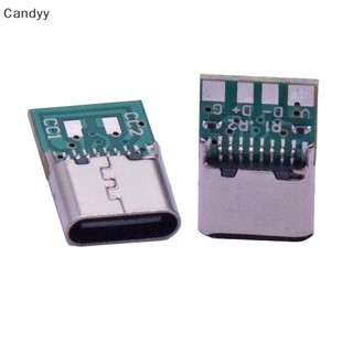 Đầu nối NDY Type-C Jack 16Pin Ổ cắm nữ Bộ chuyển đổi USB-C sang hàn 6 khớp hàn N