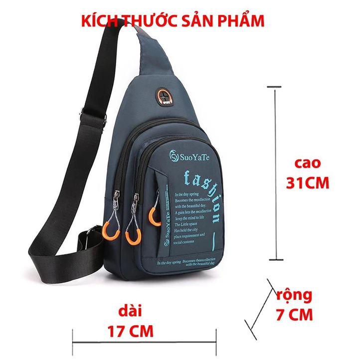 Túi đeo chéo nữ,Túi đeo chéo đi học,Túi đeo bụng đi phượt Bag Women Kem Túi Bao Tử – 5