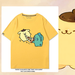 2025 Sanrio Pompompurin Và Những Người Bạn Nàng Tiên Cá Đồ Họa Áo Thun Quá Khổ Rời Phù Hợp Với Mùa Hè Tee
