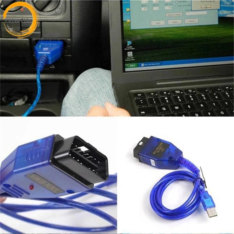 VAG409 Obd2 USB KKL COM 409.1 Kkl Obd2 Cáp Chẩn Đoán USB Phụ Kiện Máy Quét Công Cụ Quét Giao Diện Cáp Chẩn Đoán