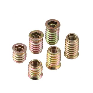 ((LXY) Ốc cấy ren, SÒ CẤY CÓ TAI - TÁN CẤY CÓ VÀNH，Sò sắt cấy gỗ tán cấy gỗ M6 / M8 / M10 (RM-VN-1)