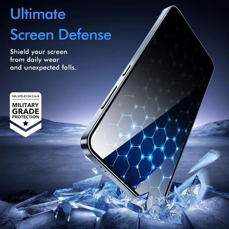 Dành Cho Sharp Aquos zero6 wish4 V7 V6 sense 9 8 7 4 Plus 9H Chống Gián Điệp Trong Suốt Kính Cường Lực Phim Cho Sharp Aquos R9 R8s R7s R5G R10 pro Chống Trầy Xước Kính Bảo Vệ Màn Hình Điện Thoại