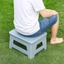 Nhà vệ sinh di động FUHUIOT, Khẩn cấp có nắp đậy Nhà vệ sinh cắm trại gấp, Di động chống mùi có thể tái sử dụng Dễ dàng mang theo Nhà vệ sinh ô tô Du lịch