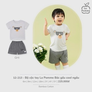 La pomme SS25 BST Bộ cộc mùa hè kids cho bé T6.0