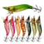 Treeling Glow Jig Hook 7 8cm Phát Sáng Mực Jig Mồi Nhân Tạo Cuttlefish Hook