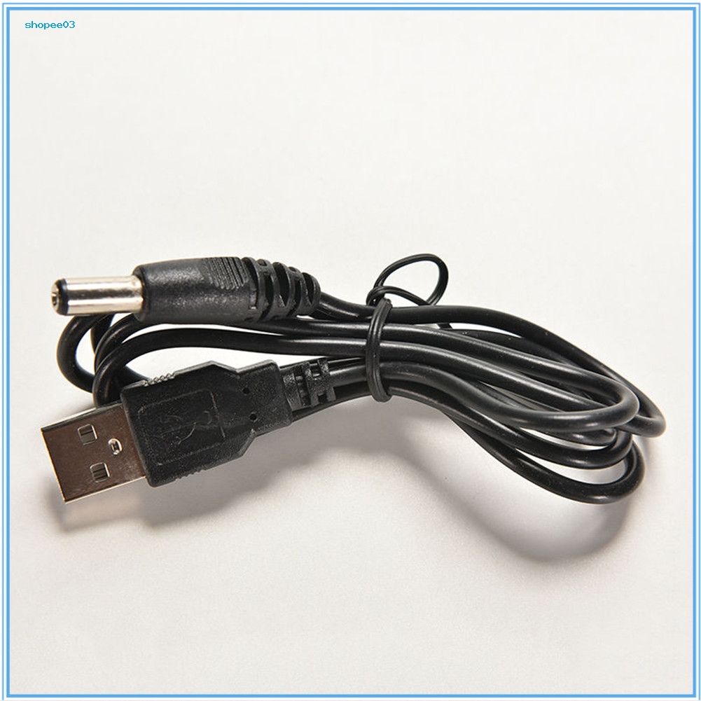 [Ky] USB 20 Nam AC sang DC 55mmx21mm Cắm Dây Cấp Nguồn Ổ Cắm Đầu Nối Cáp