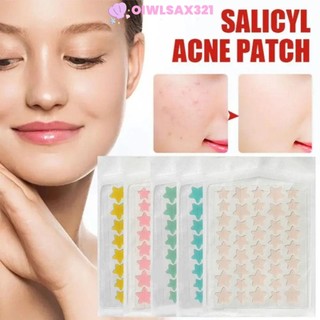 OIWLSAX321 Miếng dán che mụn 40 cái/tờ, hình ngôi sao dễ thương, hỗ trợ chăm sóc da