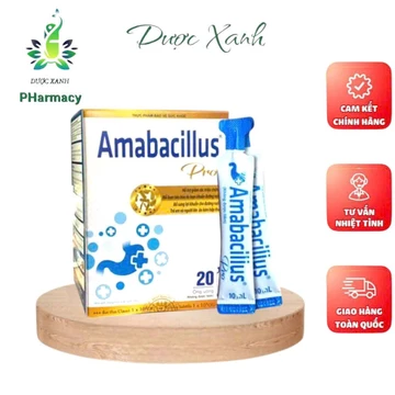Men tiêu hóa AMABACILLUS PRO - Bổ sung lợi khuẩn, hỗ trợ tiêu hóa, giảm đầy hơi, khó tiêu hiệu quả.
