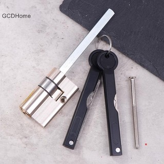 Xi lanh khóa vân tay tự động bằng đồng Gcdhome có đuôi C-Class Khóa cửa chống trộm khẩn cấp HOT