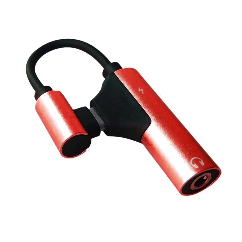 Fol USB Type C sang 3 Cáp âm thanh 5mm Bộ chuyển đổi tai nghe USB C Âm thanh